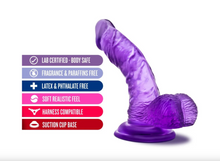 Load image into Gallery viewer, B Yours Sweet N&#39; Hard 8 Dildo with Balls
