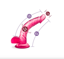 Load image into Gallery viewer, B Yours Sweet N&#39; Hard 8 Dildo with Balls
