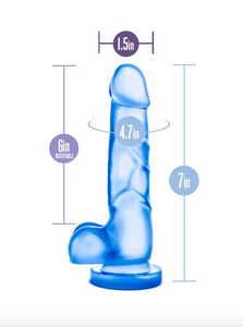B Yours Sweet N' Hard 4 Dildo with Balls