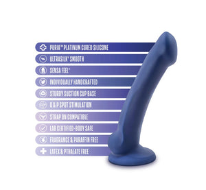 Avant D10 Ergo Mini Silicone Dildo with Suction Cup