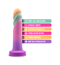 Load image into Gallery viewer, Avant Sunrise Gaze Silicone Dildo - Sherbet
