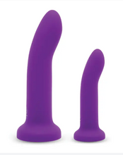 Load image into Gallery viewer, Together Toys Duo Silicone 5.5in, 7.75in Dildos and Harness

