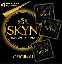 Load image into Gallery viewer, Lifestyles SKYN Original Condoms- 3 Pack
