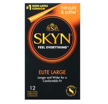 Load image into Gallery viewer, Lifestyles SKYN ELITE Large  Condoms- 12 Pack
