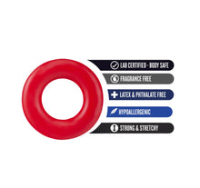 Load image into Gallery viewer, Stay Hard Donut Cock Rings -2 Pack (Red)
