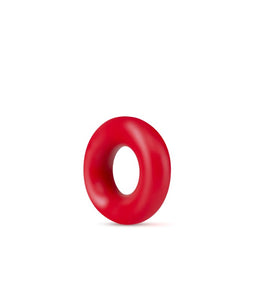 Stay Hard Donut Cock Rings -2 Pack (Red)