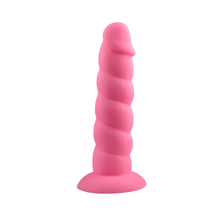 Load image into Gallery viewer, Suga&#39; Daddy Silicone Dildo - 7 inch (Pink)
