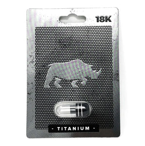 Rhino Pure Titanium 18 Pill