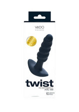 Load image into Gallery viewer, VeDO Twist Recharge Anal Vibrator Recharge (Black)
