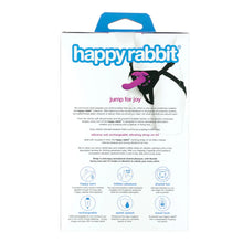 Load image into Gallery viewer, Happy Rabbit Vibrating Strap-On Silicone Vibrating Harness
