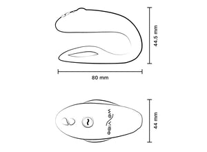We-Vibe Sync O Rechargeable Silicone Couples Vibrator with Remote Control - Light Purple