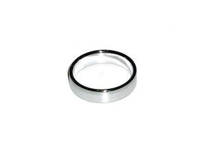 Chrome Wide Band Cock Ring - 2 inch