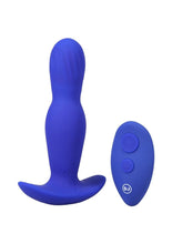 Load image into Gallery viewer, A-Play Expander Rechargeable Silicone Anal Plug with Remote Control - Blue
