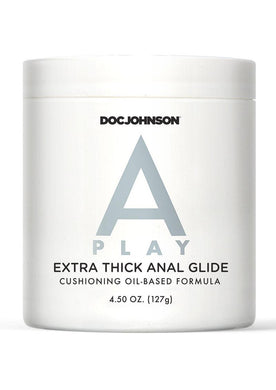 A-Play Extra Thick Anal Glide Cushioning Oil-Based Formula - 4.5oz