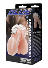 Load image into Gallery viewer, Acrylic See-Thru Chastity Cage - Clear
