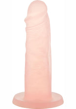 Load image into Gallery viewer, Addiction Cocktails Vibrating Silicone Dildo - Peach Bellini/Pink - 5.5in
