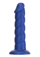 Load image into Gallery viewer, Addiction Fantasy Unicorn Silicone Dildo - Blue - 8in
