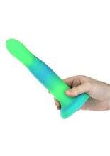 Load image into Gallery viewer, Addiction Rave Silicone Glow In The Dark Dildo
