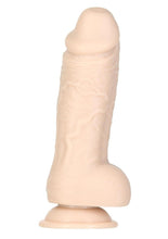 Load image into Gallery viewer, Addiction Roman Silicone Dildo with Bonus Bullet - Vanilla - 8in
