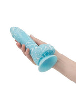 Load image into Gallery viewer, Addiction Toy Collection Luke Silicone Glow In The Dark Dildo with Balls
