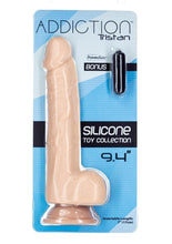 Load image into Gallery viewer, Addiction Tristan Silicone Realistic Dildo with Bonus Bullet - Vanilla - 9in
