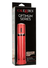 Load image into Gallery viewer, Advanced Fireman's Pump Fully Automated One-Hand Control Penis Pump - Red
