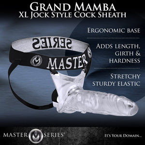 Master Series Grand Mamba XL Style Cock Sheath