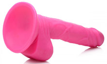 Load image into Gallery viewer, Pop Peckers Dildo with Balls - 6.5 Inch (Pink)
