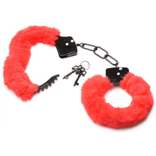 Load image into Gallery viewer, Cuffed in Fur Furry Handcuffs (Red)
