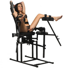 Load image into Gallery viewer, Leg Spreader Obedience Chair With Sex Machine
