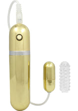 Load image into Gallery viewer, Ahhh Vibrating Bullet Of Love with Remote Control - Gold
