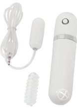 Load image into Gallery viewer, Ahhh Vibrating Bullet Of Love with Remote Control - White
