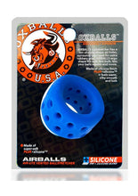 Load image into Gallery viewer, Airballs Air-Lite Silicone Ballstretcher - Police - Blue
