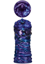 Load image into Gallery viewer, Alien Nation Lagos Silicone Stroker - Blue/Purple
