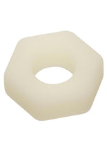 Load image into Gallery viewer, Alpha Glow In The Dark Liquid Silicone Prolong Sexagon Ring
