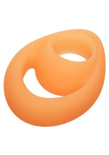 Load image into Gallery viewer, Alpha Glow In The Dark Liquid Silicone Teardrop Dual Ring
