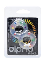 Load image into Gallery viewer, Alpha Liquid Silicone Crazy 8 Party Ring - Multicolor
