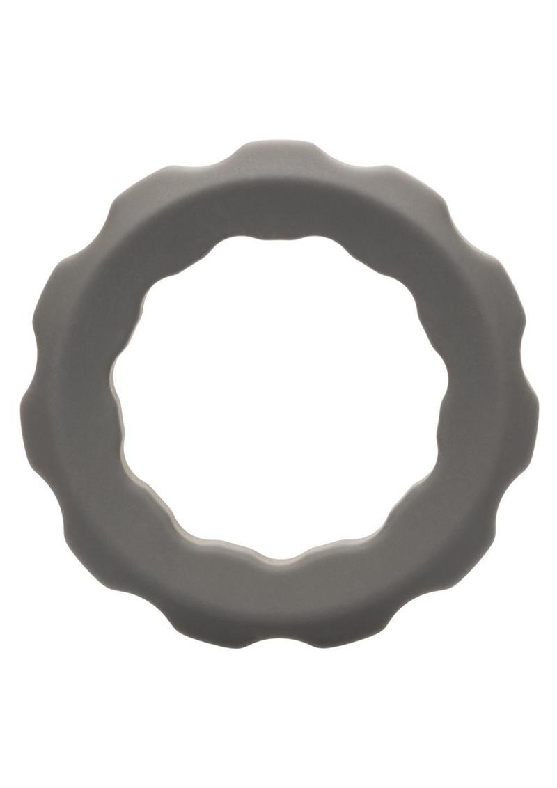 Alpha Liquid Silicone Erect Ring - Grey