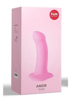 Amor Silicone Dildo - Candy - Pink/Rose
