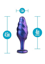 Load image into Gallery viewer, Anal Adventuers Matrix Bumped Bling Silicone Plug
