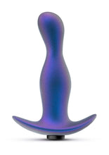 Load image into Gallery viewer, Anal Adventures Matrix Odyssey Prostate Silicone Rechargeable Stimulator - Space Age - Blue
