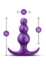 Load image into Gallery viewer, Anal Adventures Matrix Supernova Plug Silicone Anal Plug - Galatic
