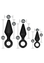 Load image into Gallery viewer, Anal Adventures Platinum Silicone Loop Plug Kit
