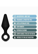 Load image into Gallery viewer, Anal Adventures Platinum Silicone Loop Plug Kit
