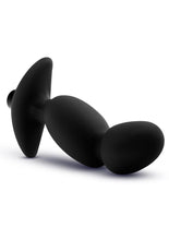 Load image into Gallery viewer, Anal Adventures Platinum Silicone Rechargeable Vibrating Prostate Massager 04 - Black
