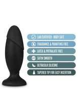Load image into Gallery viewer, Anal Adventures Platinum Silicone Rocket Plug
