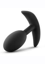 Load image into Gallery viewer, Anal Adventures Platinum Silicone Vibra Slim Butt Plug
