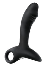 Load image into Gallery viewer, Anal-Ese Collection Rechargeable Vibrating Silicone Alpha Plug #3 - Black
