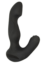 Load image into Gallery viewer, Anal-Ese Collection Rotating P-Spot Silicone Rechargeable Vibrator - Black
