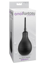 Load image into Gallery viewer, Anal Fantasy Collection EZ Clean Enema Bulb - Black
